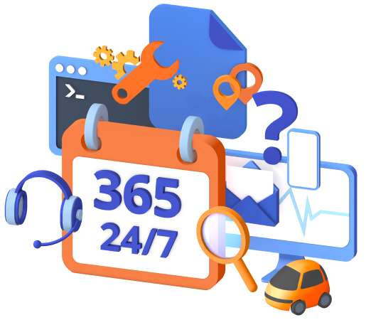 Perfect 10 Support from Route4Me with 365 days a year with 24/7 around the clock care to ensure customer success.